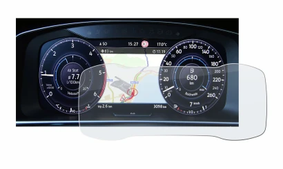 Imagen del dispositivo Volkswagen Golf 7 Active Info Chockpit 12.3" con una amplia variedad de protectores de pantalla.