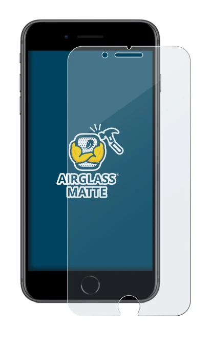 Imagen del dispositivo Apple iPhone 8 Plus con una amplia variedad de protectores de pantalla.