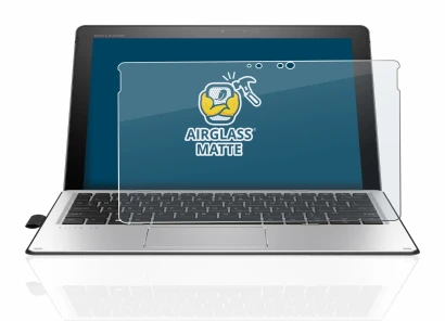 Imagen del dispositivo HP Elite x2 1012 G2 con una amplia variedad de protectores de pantalla.