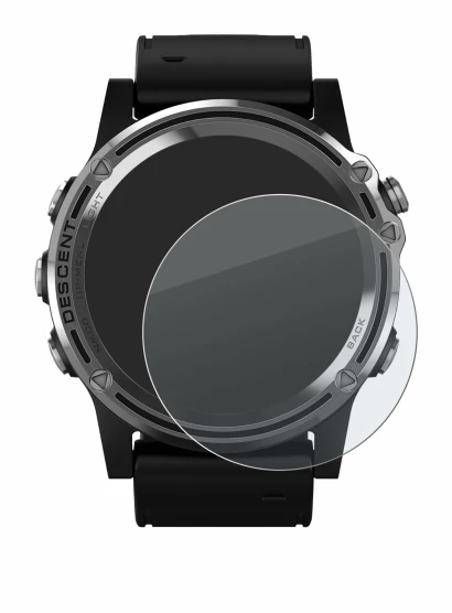 Imagen del dispositivo Garmin Descent Mk1 con una amplia variedad de protectores de pantalla.
