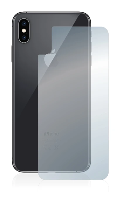 Imagen del dispositivo Apple iPhone Xs Max (Trasera) con una amplia variedad de protectores de pantalla.