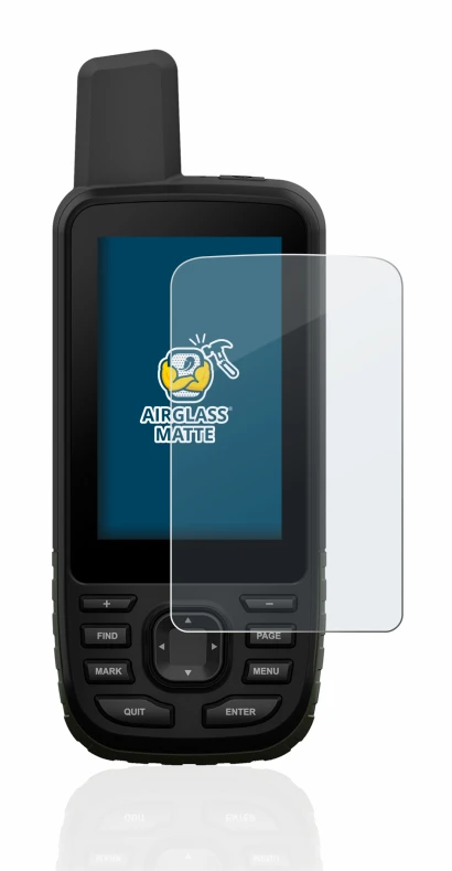 Imagen del dispositivo Garmin GPSMAP 66s con una amplia variedad de protectores de pantalla.