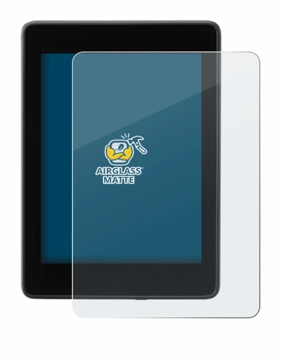 Imagen del dispositivo Amazon Kindle Paperwhite 2018 (10a Gen.) con una amplia variedad de protectores de pantalla.