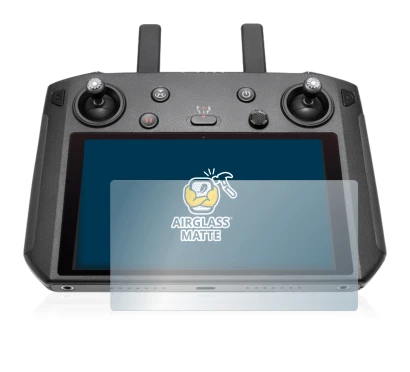 Imagen del dispositivo DJI Smart Controller con una amplia variedad de protectores de pantalla.