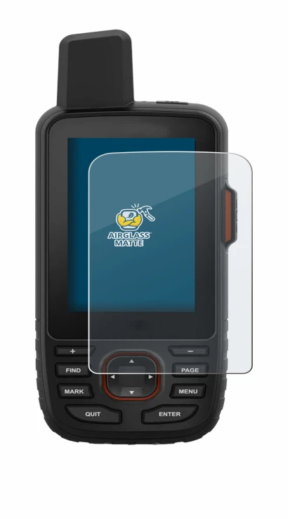 Imagen del dispositivo Garmin GPSMAP 66i con una amplia variedad de protectores de pantalla.