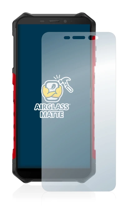 Imagen del dispositivo Ulefone Armor X5 con una amplia variedad de protectores de pantalla.