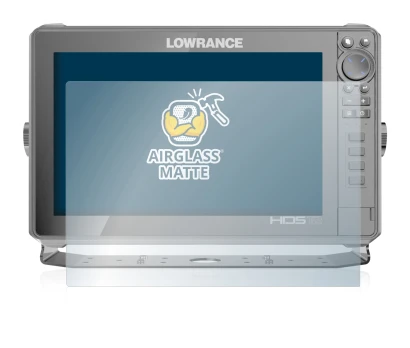 Imagen del dispositivo Lowrance HDS Live 12" con una amplia variedad de protectores de pantalla.