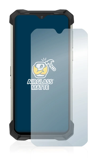 Imagen del dispositivo Doogee S88 Pro con una amplia variedad de protectores de pantalla.