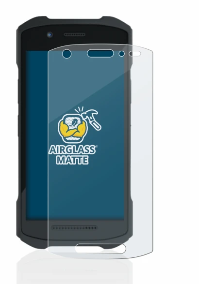 Imagen del dispositivo Zebra TC21 con una amplia variedad de protectores de pantalla.