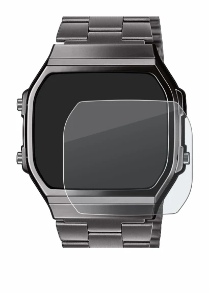 Imagen del dispositivo Casio A168WEGG-1BEF con una amplia variedad de protectores de pantalla.