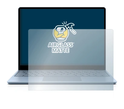 Imagen del dispositivo Microsoft Surface Laptop Go con una amplia variedad de protectores de pantalla.