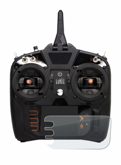 Imagen del dispositivo Spektrum NX8 con una amplia variedad de protectores de pantalla.