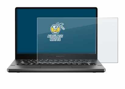 Imagen del dispositivo ASUS ROG Zephyrus G14 GA401 con una amplia variedad de protectores de pantalla.