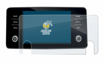 Imagen del dispositivo Skoda Bolero 2020 Infotainment System 8" con una amplia variedad de protectores de pantalla.