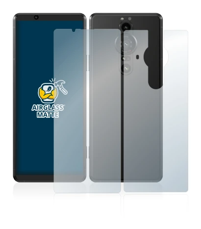 Imagen del dispositivo Sony Xperia Pro-I (Frontal+Trasero) con una amplia variedad de protectores de pantalla.