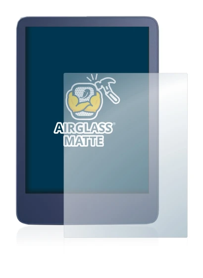 Imagen del dispositivo Amazon Kindle Reader 2022 con una amplia variedad de protectores de pantalla.