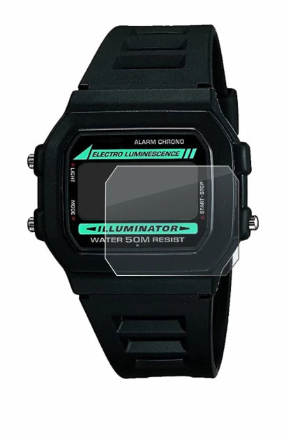 Imagen del dispositivo Casio W-86-1VQES con una amplia variedad de protectores de pantalla.