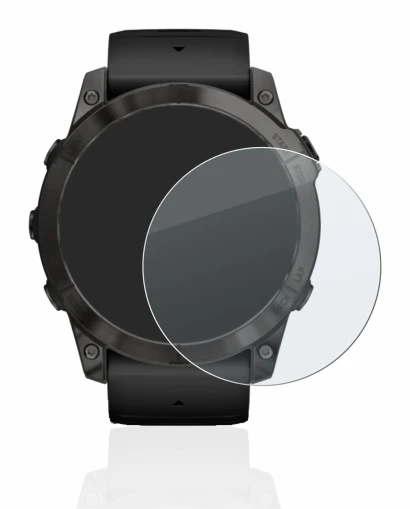 Imagen del dispositivo Garmin Epix Pro (Gen 2) (51 mm) con una amplia variedad de protectores de pantalla.