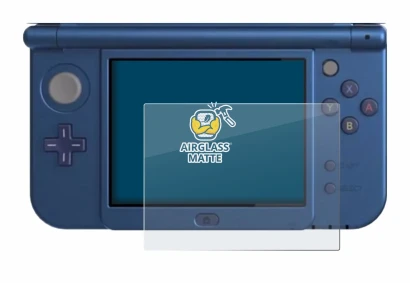 Imagen del dispositivo Nintendo New 3DS XL (Pantalla inferior) con una amplia variedad de protectores de pantalla.
