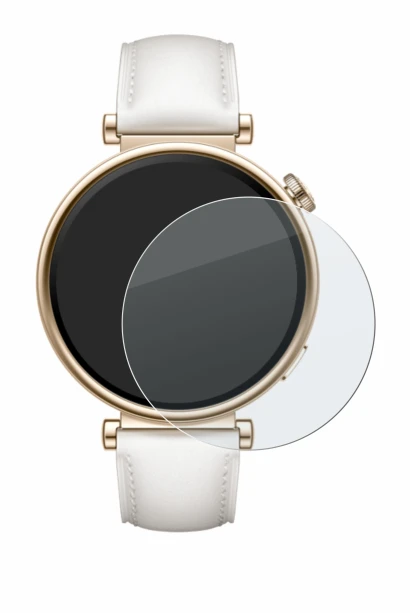 Imagen del dispositivo Huawei Watch GT 4 (41mm) con una amplia variedad de protectores de pantalla.