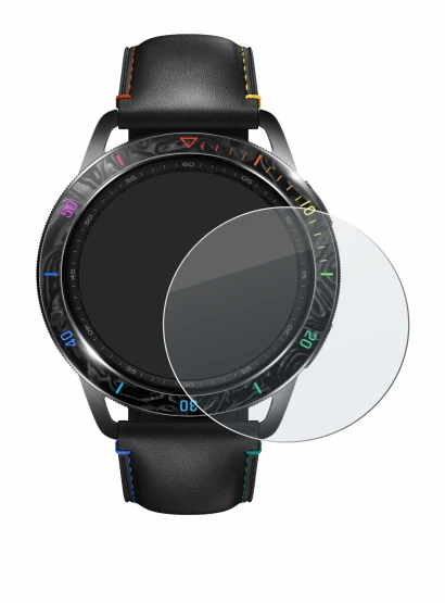 Imagen del dispositivo Xiaomi Watch S3 con una amplia variedad de protectores de pantalla.