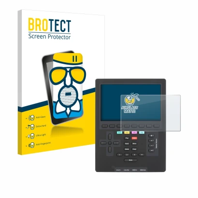 Parte frontal de un envase de producto con el logotipo de la marca BROTECT. Al lado se muestra el dispositivo Polyend Tracker