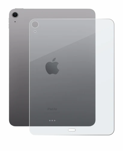 Imagen del dispositivo Apple iPad Air 11" M2 2024 (Trasero) con una amplia variedad de protectores de pantalla.