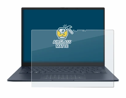 Imagen del dispositivo ASUS ZenBook 14 OLED UX3405 Touch con una amplia variedad de protectores de pantalla.