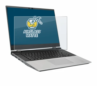 Imagen del dispositivo Framework Laptop 16 con una amplia variedad de protectores de pantalla.