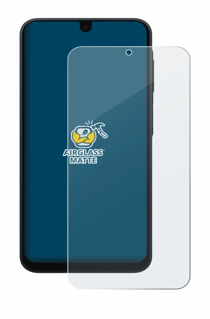 Imagen del dispositivo Samsung Galaxy A16 5G con una amplia variedad de protectores de pantalla.