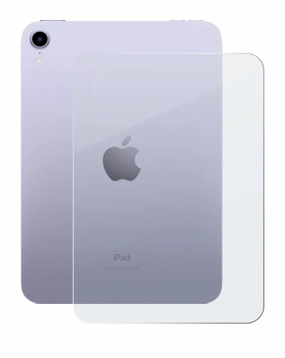 Imagen del dispositivo Apple iPad Mini 7 2024 (Trasero) con una amplia variedad de protectores de pantalla.