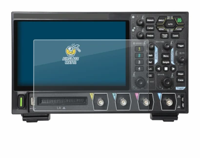 Imagen del dispositivo Rigol DHO914 con una amplia variedad de protectores de pantalla.