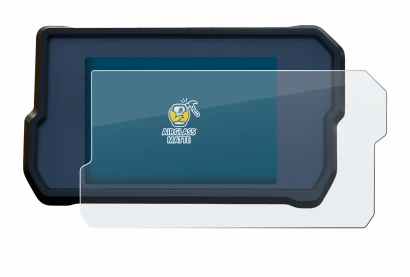 Imagen del dispositivo KTM RC125 / RC390 2022+ con una amplia variedad de protectores de pantalla.