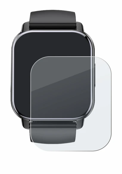 Imagen del dispositivo Poounur T80 1.95" con una amplia variedad de protectores de pantalla.