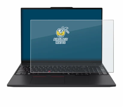 Imagen del dispositivo Lenovo ThinkPad P16s Gen 4 con una amplia variedad de protectores de pantalla.