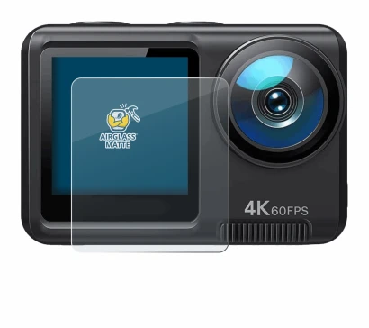 Imagen del dispositivo Wolfang GA420 con una amplia variedad de protectores de pantalla.