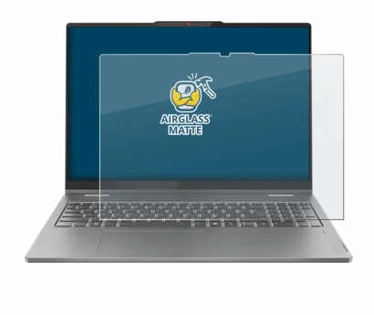 Imagen del dispositivo Lenovo IdeaPad 5 2-in-1 Gen 10 16" con una amplia variedad de protectores de pantalla.