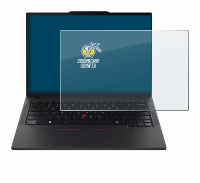 Imagen del dispositivo Lenovo ThinkPad T14 Gen 6 con una amplia variedad de protectores de pantalla.