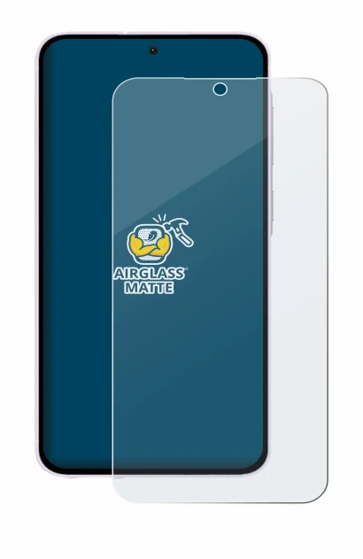 Imagen del dispositivo Samsung Galaxy A56 5G (case-friendly) con una amplia variedad de protectores de pantalla.
