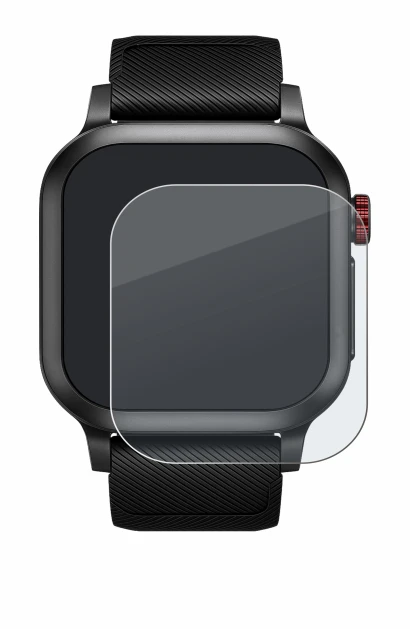 Imagen del dispositivo Haylou Iron Neo 1.95" con una amplia variedad de protectores de pantalla.