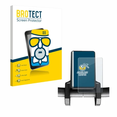 Parte frontal de un envase de producto con el logotipo de la marca BROTECT. Al lado se muestra el dispositivo Joyor S10-S V2 c