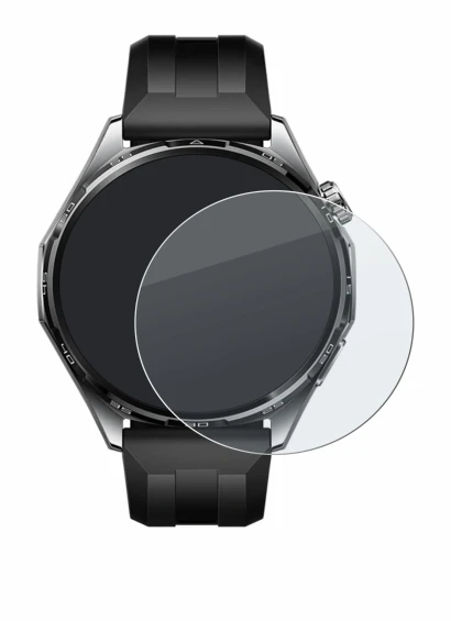 Imagen del dispositivo Huawei Watch GT 6 (46 mm) con una amplia variedad de protectores de pantalla.