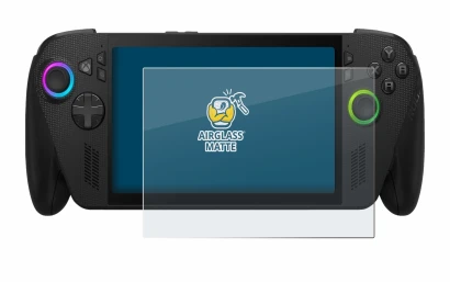 Imagen del dispositivo ASUS ROG Xbox Ally X con una amplia variedad de protectores de pantalla.