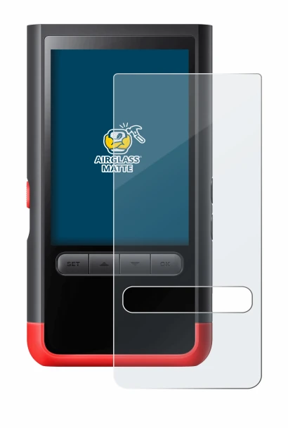 Imagen del dispositivo ThermoMaven P2 con una amplia variedad de protectores de pantalla.