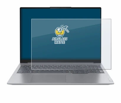 Imagen del dispositivo Lenovo ThinkBook 16 Gen 7+ con una amplia variedad de protectores de pantalla.