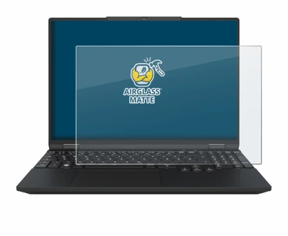 Imagen del dispositivo Tuxedo InfinityBook Max 15 Gen 10 con una amplia variedad de protectores de pantalla.