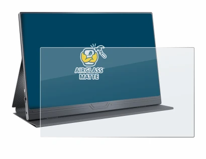 Imagen del dispositivo CUIUIC GS156B2 con una amplia variedad de protectores de pantalla.