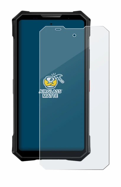 Imagen del dispositivo Doogee V50 Pro con una amplia variedad de protectores de pantalla.