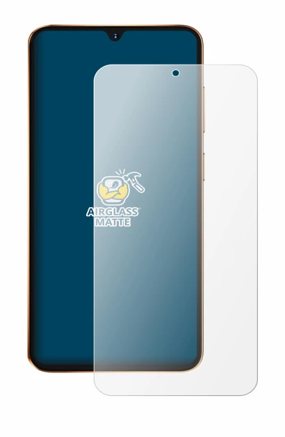 Imagen del dispositivo Hotwav A17 Pro Max con una amplia variedad de protectores de pantalla.