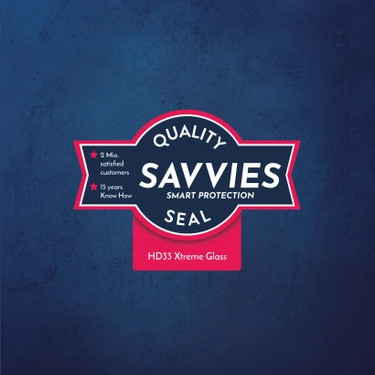 Sello de calidad de la marca Savvies.